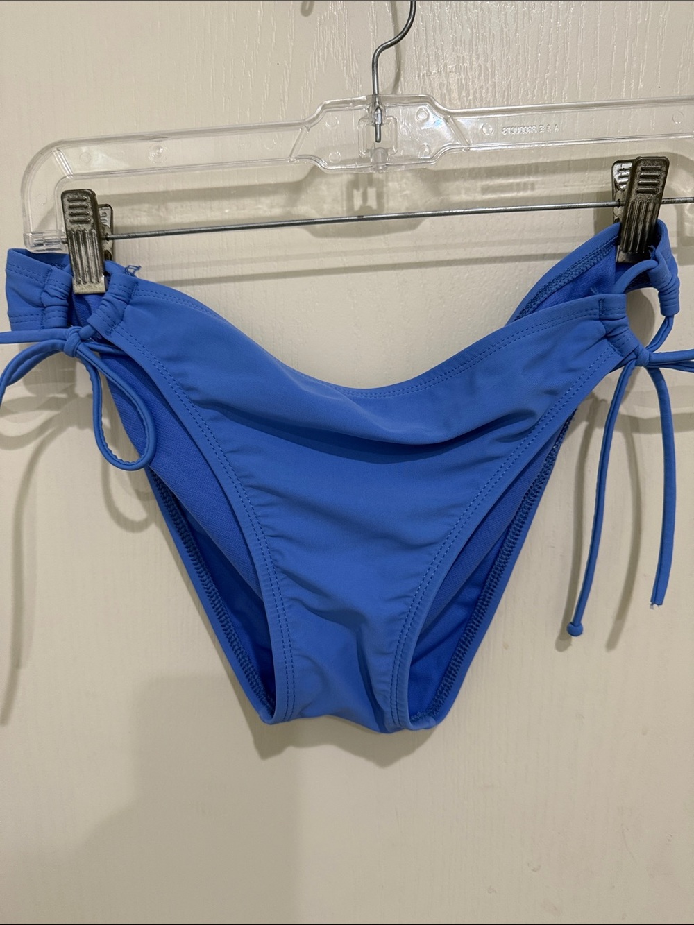 Women's Blue Tie-Side Bikini Bottom - Swim